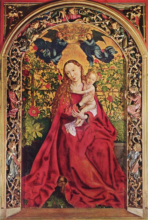 Martin Schongauer Madonna of the Rose Bower (mk08)